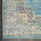 Homeroots 4 x 6 ft. Light Blue Distressed Medallion Area Rug 385332 - alternate 6